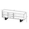 TV Lowboard Apollo Lindner Möbel, TV Schrank, Produktbild-Vorschau 4