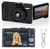 ZELURXX Retro Digitalkamera 4K 4800MP 18X Zoom Weitwinkel Produktbild-Vorschau 1