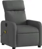 vidaXL Massagesessel Dunkelgrau Stoff Produktbild-Vorschau 1