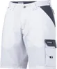 DASSY werkkortbroek ROMA, bermudashort, maat 56, wit/grijs Productafbeelding-voorbeeld 1