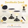 Outdoor-Solar-Tischlampen, 2er-Set klassische Produktbild-Vorschau 3