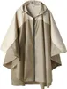 Uni Regenponcho mit Kapuze, wasserdichter Regenmantel für Produktbild-Vorschau 1