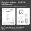 Home Collective Kleiderschrank Schrank Mehrzweckschrank Produktbild-Vorschau 7