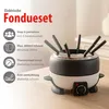 Cuisinier Deluxe Fondueset Elektrisch 800W – Fonduepan 2L Productafbeelding-voorbeeld 2