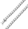 Tennis Armband Silber 925 weisse Zirkonia 21 Produktbild-Vorschau 1