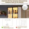 LED Vitrine Hochschrank Standvitrine mit LED-Beleuchtung Produktbild-Vorschau 12