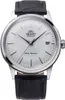 A close-up studio shot of an Orient Bambino watch. Voir les images du produit
