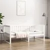 vidaXL Tagesbett ohne Matratze Weiß 100x200 cm Massivholz Produktbild-Vorschau 2
