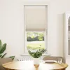 vidaXL Plissee Faltrollo Rollo Plisseerollo 40x150cm Creme Produktbild-Vorschau 2
