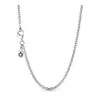 Pandora Damen-Halskette 45cm Silber, schlichtes Design ohne Produktbild-Vorschau 2