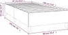 vidaXL Box spring bed frame light grey 90x190 cm fabric Náhľad obrázku produktu 7