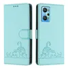 Leder Hülle für Realme GT Neo 3T Süße Katze Flip Case Produktbild-Vorschau 2