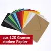 50 x PresentFill® Briefumschläge C6 ohne Fenster - Orange Produktbild-Vorschau 5