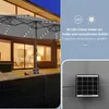 COSTWAY podwójny parasol 450x260cm z panelem słonecznym Podgląd zdjęcia produktu 6