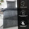 Warme Winter Mikrofaser Termo Fleece Bettwäsche 135x200 Produktbild-Vorschau 2