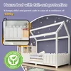 MODFU Lit Enfant 90x200 cm - Lit Cabane avec Barrières de Voir les images du produit 5