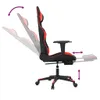 vidaXL Gaming-Stuhl mit Fußstütze Schwarz und Rot Produktbild-Vorschau 14