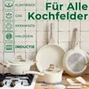 JUST PERFECTO Induktions Töpfe Set - Pfannenset mit deckel Produktbild-Vorschau 3