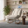 CDGlobal Fauteuil à bascule, Fauteuil à bascule moderne Voir les images du produit 2