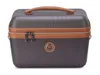 A Delsey Chatelet Air 2.0 Tote Beauty Case in brown and gray is shown against a white background. Produktbild-Vorschau