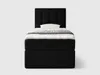 NORDELO Boxspringbett INCANTO 120x200 cm Schwarz Produktbild-Vorschau 8