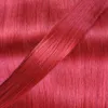 Microring Extensions Pravé vlasy #0/44 Intenzívna červená Náhľad obrázku produktu 6