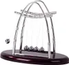 A Newtons Cradle on a white background. Náhľad obrázku produktu