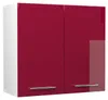 Hangkast Vicco Fame-Line Bordeauxrode hoogglans/Wit 80 cm, Productafbeelding-voorbeeld 1