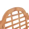 Ławka Ogrodowa, 127X58,5X92,5 Cm, Lite Drewno Tekowe Podgląd zdjęcia produktu 5