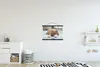 MuchoWow® Textilposter Katze - Bett - Tagesdecke - Mädchen Produktbild-Vorschau 2