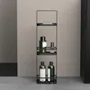 doporro Duschablage ohne Bohren 3 Ebenen Badregal Stehend Produktbild-Vorschau 1
