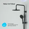 AM.PM Duschsystem Schwarz mit Thermostat 38℃ Regendusche Produktbild-Vorschau 10