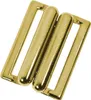 2 Bikini-Verschlüsse gold A 24x18mm | I 20x4mm
