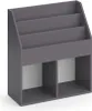 Kinderregal Vicco Luigi Grau 72 x 79 cm, Model 37166 Produktbild-Vorschau 1