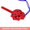 Schlüsselanhänger Marienkäfer mit Kugelschreiber - ca. 12 Produktbild-Vorschau 2
