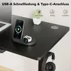 Schreibtisch 180 x 80 cm, Elektrisch höhenverstellbarer Produktbild-Vorschau 5