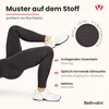 Bellivalini Sport Leggings Femmes High Waist Po Push Up Gym Voir les images du produit 5