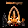 1-stöckige Pyramide Bergmannszug - natur (28cm) von Heinz Produktbild-Vorschau 6
