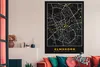 MuchoWow® Poster Deutschland - Schwarz und Gold - Elmshorn Produktbild-Vorschau 3