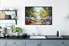 MuchoWow® Gerahmtes Poster Malerei - Blumen - Natur - Produktbild-Vorschau 3