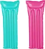 2er Set aufblasbare Luftmatratze Türkis Rosa 1,83m x 69cm Produktbild-Vorschau 1