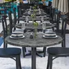 JAMAIKA | Bistro Außen Tischplatte | Ø 60 cm | Felsen | Produktbild-Vorschau 13