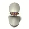 Ring 925 Silber Zirkonia rosa glänzend edel festlich Produktbild-Vorschau 5