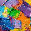 Küchenrückwand Spritzschutz Glas mit Motiv Farbsymphonie 40 Produktbild-Vorschau 3