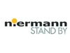 Niermann E27 Deckenleuchte satiniert Glas Klarrand, Messing Produktbild-Vorschau 3