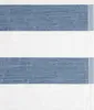 HOMLA LAWENA Handtuch in weiß und blau gestreift 70x130 cm Produktbild-Vorschau 4