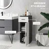 kleankin Badezimmerschrank Beistellschrank mit Schublade, Produktbild-Vorschau 4