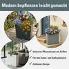Doniczka z wkładem antracytowa FURU CASE TOWER DFC600T-S433 Podgląd zdjęcia produktu 10
