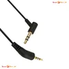 Two audio jack connectors on black cables against a white background. Produktbild-Vorschau