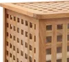 vidaXL Koš na prádlo 39x39x65 cm, masivní ořechové dřevo Náhled obrázku produktu 4